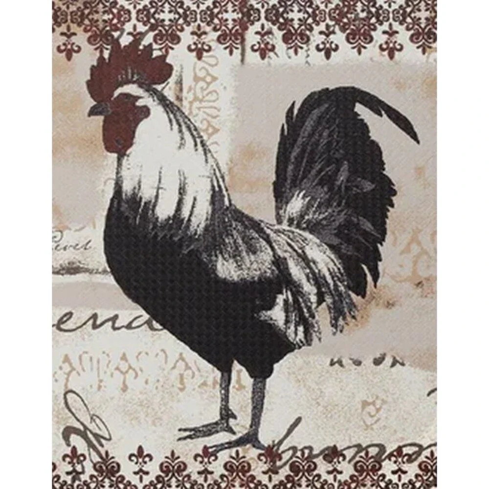 Anti-Fatigue Non Slip Printed PVC Kitchen Floor Mat (18
